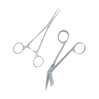 scissors used during circumcision